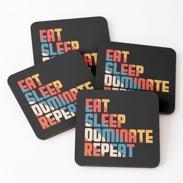 Item preview, Eat sleep dominate repeat #2 designed and sold by Achily.
