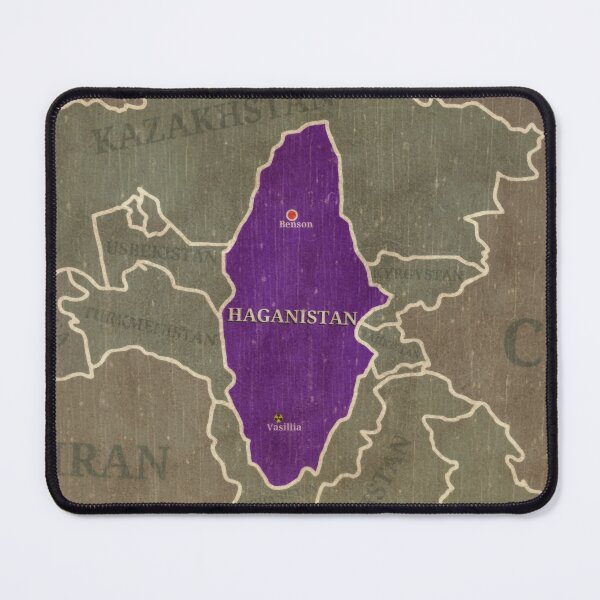 Item preview, The Map of Haganistan designed and sold by DiamandaHagan.