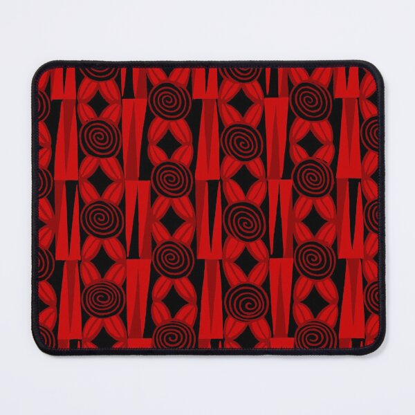 Item preview, Vintage fabric pattern Art Deco magazine Art Goût Beauté red designed and sold by mesreveries.