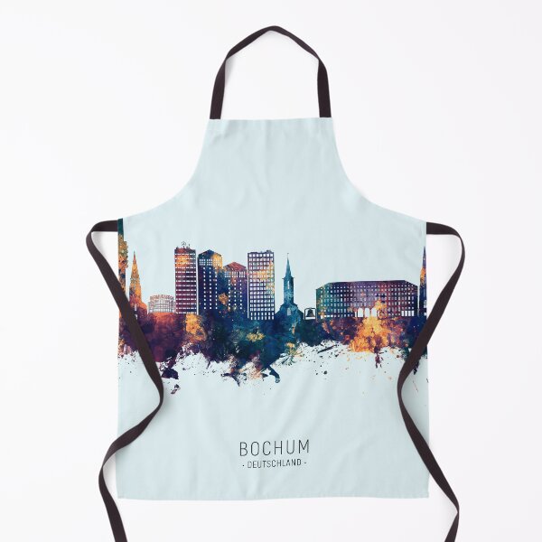 Item preview, Bochum Germany Skyline designed and sold by ArtPrints.
