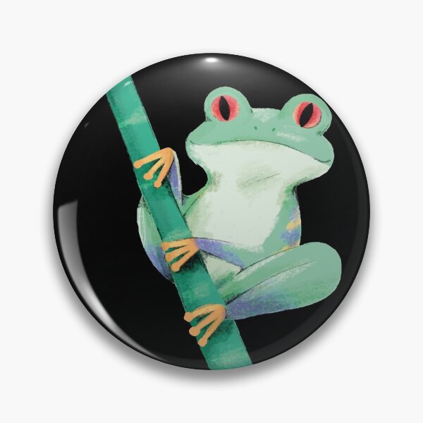 Item preview, funny and cute frog art  designed and sold by FreeMood.