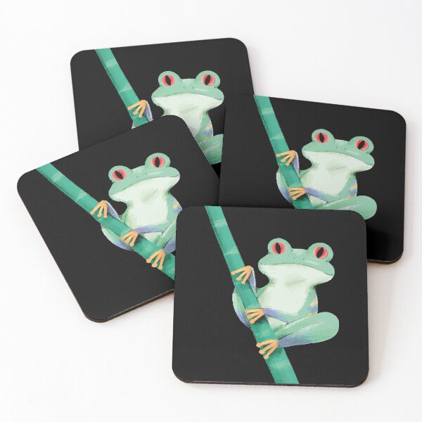 Item preview, funny and cute frog art  designed and sold by FreeMood.