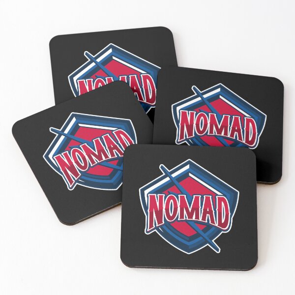 Item preview, Nomad Red Text Logo designed and sold by Popalt.