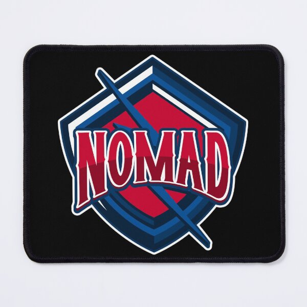 Item preview, Nomad Red Text Logo designed and sold by Popalt.