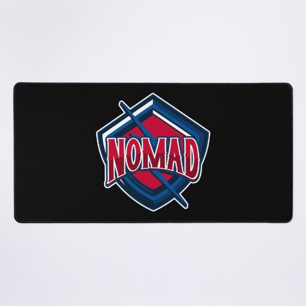 Item preview, Nomad Red Text Logo designed and sold by Popalt.