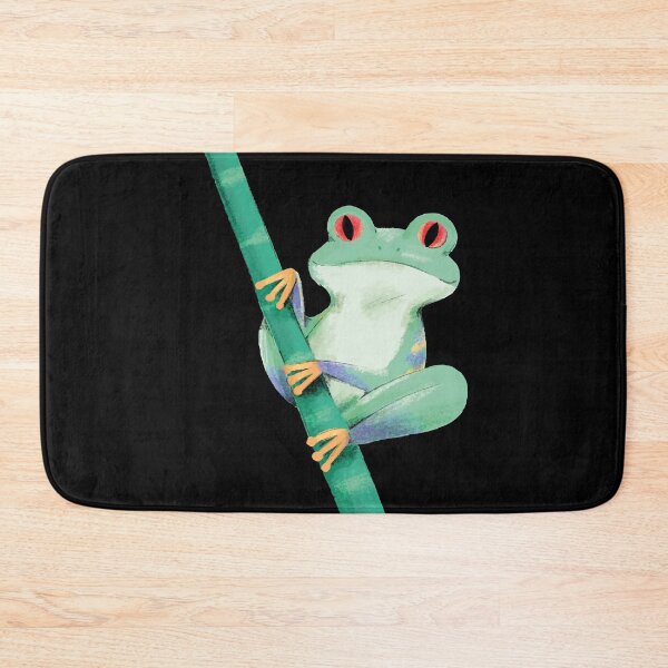 Item preview, funny and cute frog art  designed and sold by FreeMood.