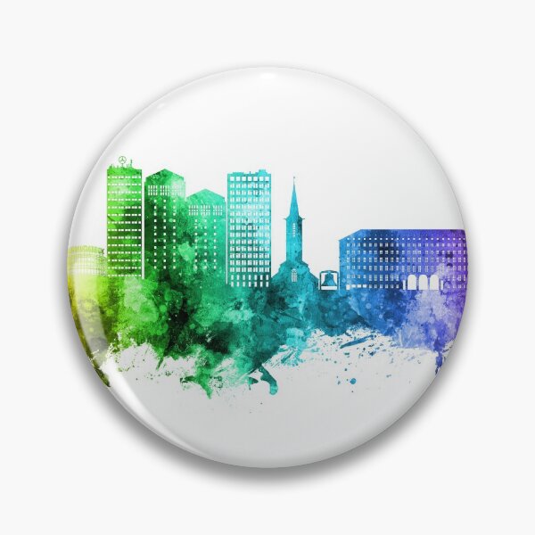 Item preview, Bochum Germany Skyline designed and sold by ArtPrints.