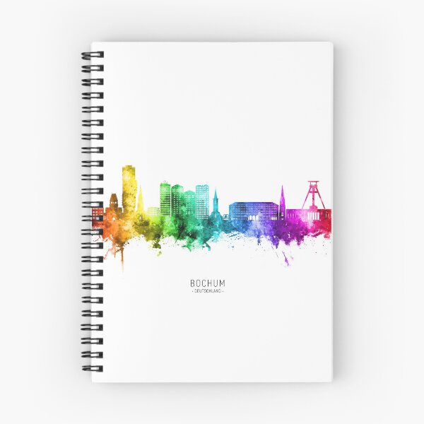 Artikelvorschau, Bochum Germany Skyline entworfen und verkauft von ArtPrints.