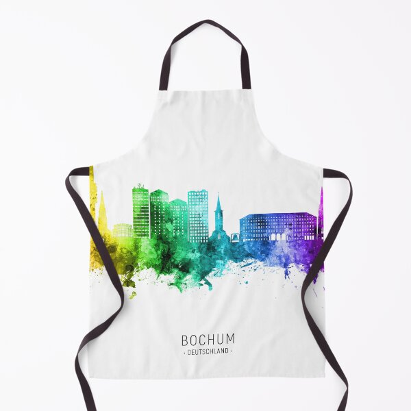 Item preview, Bochum Germany Skyline designed and sold by ArtPrints.