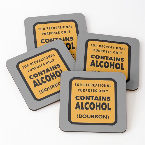 Item preview, Warning Contains Bourbon 1 designed and sold by JDHardie.