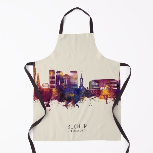 Item preview, Bochum Germany Skyline designed and sold by ArtPrints.
