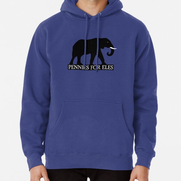 Pennies for Eles - Salvation through Conservation Pullover Hoodie