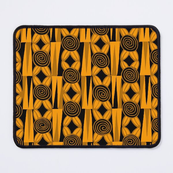 Item preview, Vintage fabric pattern Art Deco magazine Art Goût Beauté orange designed and sold by mesreveries.
