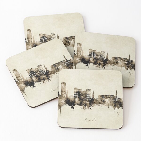 Item preview, Bochum Germany Skyline designed and sold by ArtPrints.