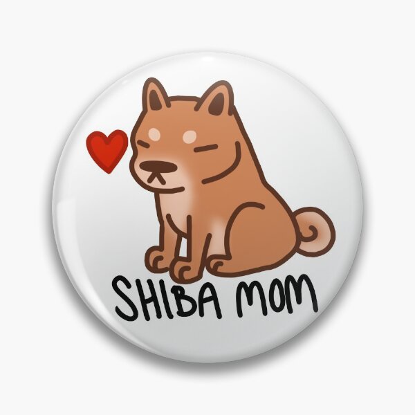 Item preview, Shiba Mom Sticker designed and sold by Tito & Handler.