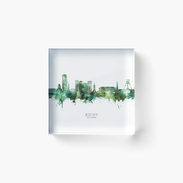 Item preview, Bochum Germany Skyline designed and sold by ArtPrints.