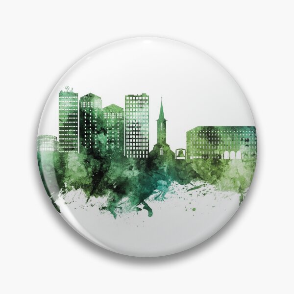 Item preview, Bochum Germany Skyline designed and sold by ArtPrints.