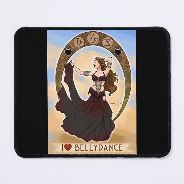 Item preview, Capricorn bellydancer designed and sold by Anna R. Carrino.