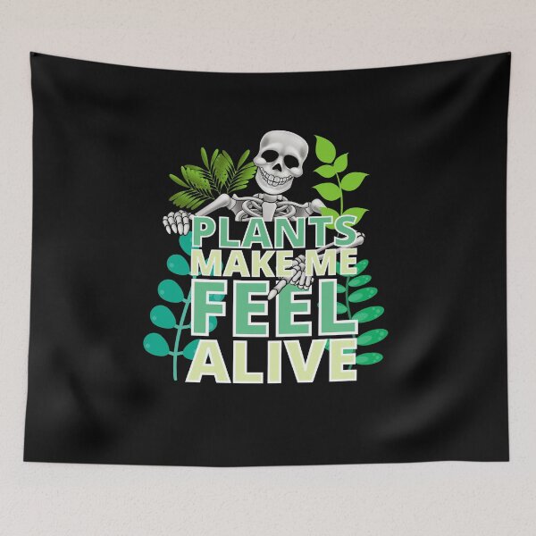 Item preview, Plants make me feel alive! Halloween gardening design! designed and sold by HROC.