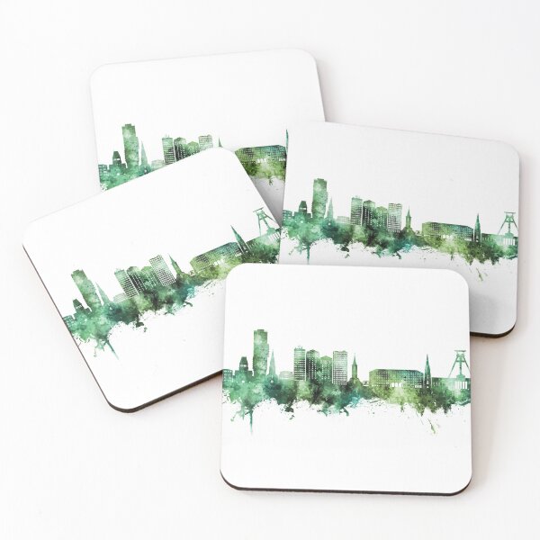 Item preview, Bochum Germany Skyline designed and sold by ArtPrints.