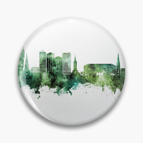 Item preview, Bochum Germany Skyline designed and sold by ArtPrints.