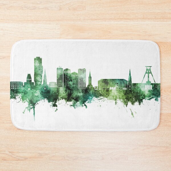 Item preview, Bochum Germany Skyline designed and sold by ArtPrints.