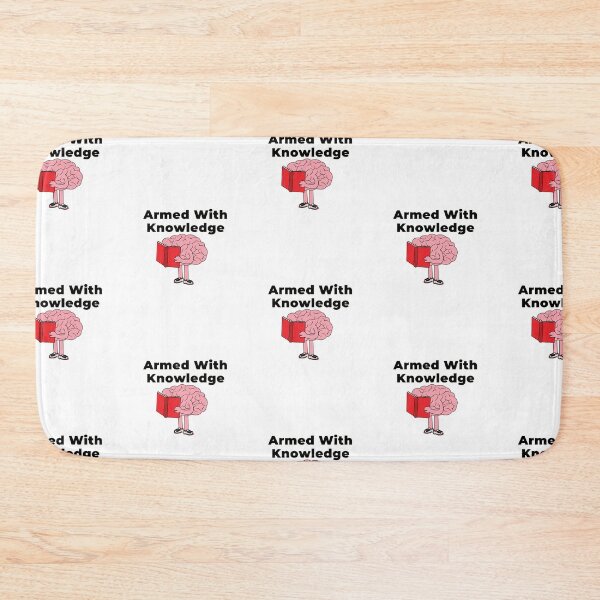 Item preview, Armed with knowledge, knowledge is power designed and sold by DareDreams.