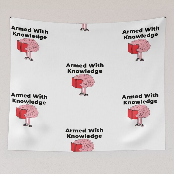 Item preview, Armed with knowledge, knowledge is power designed and sold by DareDreams.
