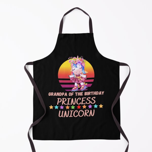 Item preview, Grandpa Of The Birthday Princess Unicorn designed and sold by Buzzbazaar.