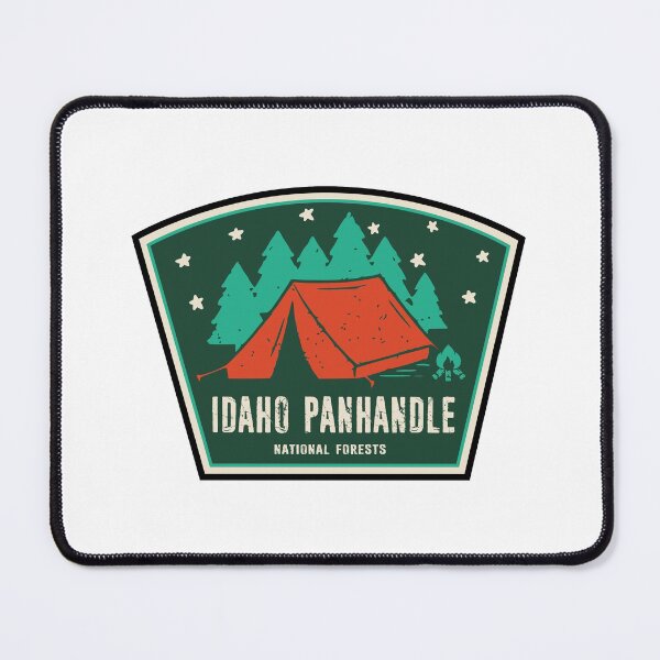 Item preview, Idaho Panhandle National Forests Camping designed and sold by Esskay Designs.