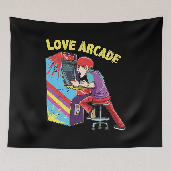 Item preview, Arcade Game Machine Retro Gaming 80s Oldschool Gamer designed and sold by melomedia.