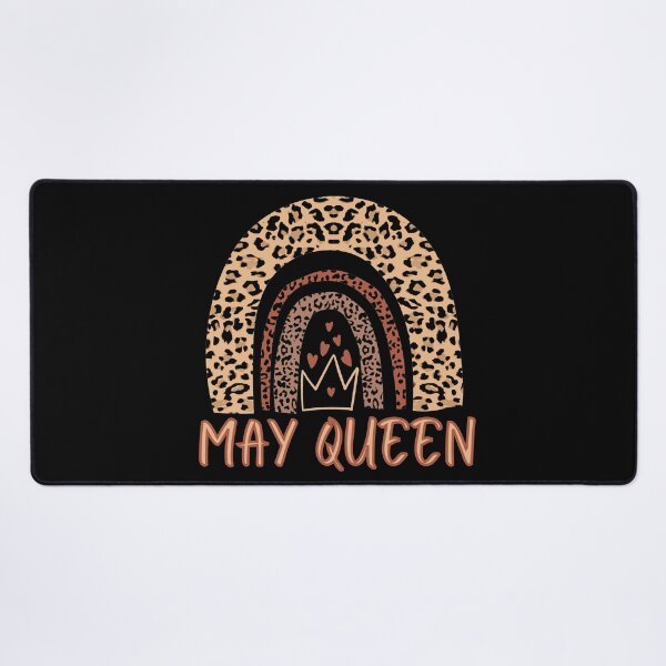 Item preview, May Queen, Queens are born in May, Leopard Boho Rainbow designed and sold by ACC .