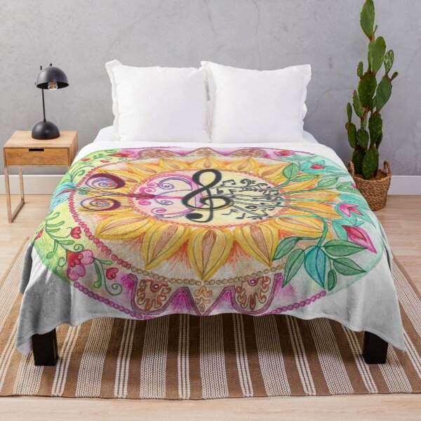 Item preview, Treble Clef Mandala designed and sold by CarlaBedia.
