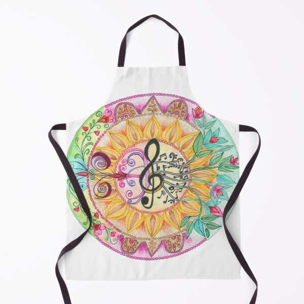 Item preview, Treble Clef Mandala designed and sold by CarlaBedia.