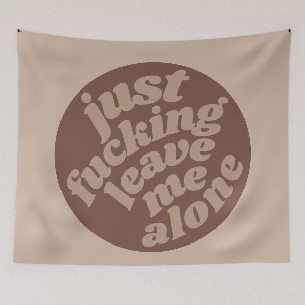 Item preview, Just fucking leave me alone|Happier than ever| Billie eilish  designed and sold by Lavannya.
