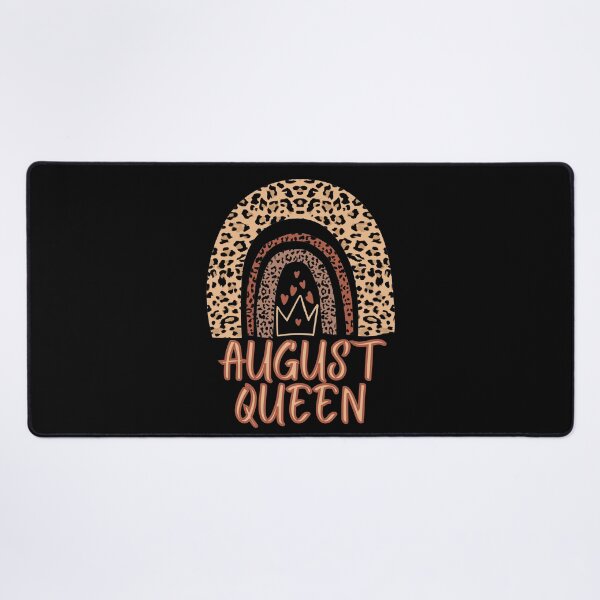 Item preview, August Queen, Queens are born in August, Leopard Boho Rainbow designed and sold by ACC .