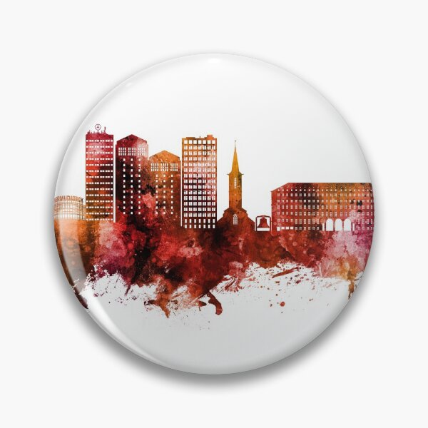 Item preview, Bochum Germany Skyline designed and sold by ArtPrints.