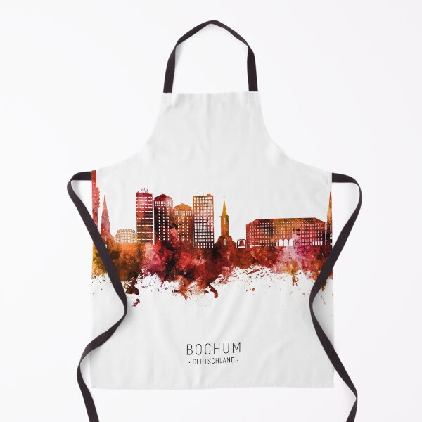 Item preview, Bochum Germany Skyline designed and sold by ArtPrints.