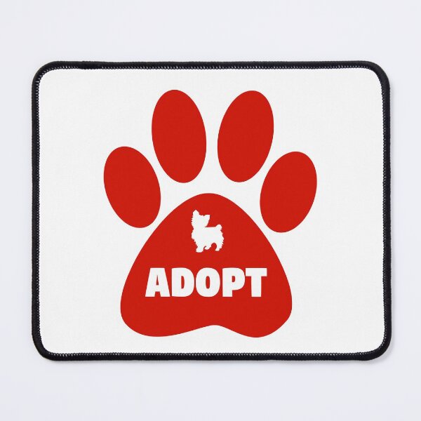 Item preview, Cute Pets Paw Cat Dog Adopt Red designed and sold by livianasgifts.