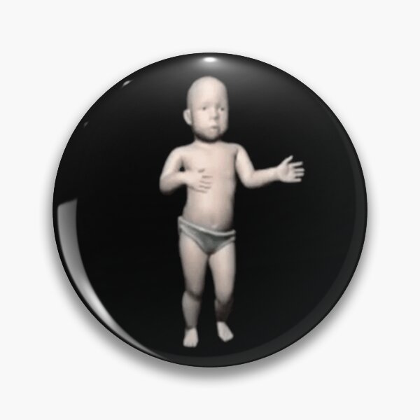 Item preview, Dancing Baby GIF Meme - Ooga Chaka, Ally McBeal, 90s Internet designed and sold by softbluehum.