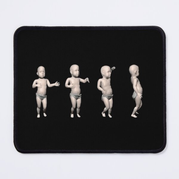 Item preview, Dancing Baby GIF Meme - Ooga Chaka, Ally McBeal, 90s Internet designed and sold by softbluehum.