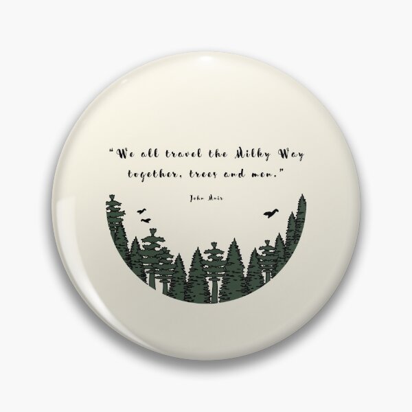 Item preview, John Muir's  travel quote designed and sold by SaraTug.