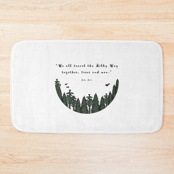 Item preview, John Muir's  travel quote designed and sold by SaraTug.