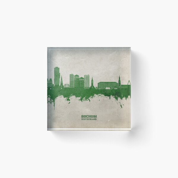 Item preview, Bochum Germany Skyline designed and sold by ArtPrints.