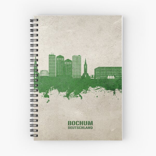 Item preview, Bochum Germany Skyline designed and sold by ArtPrints.
