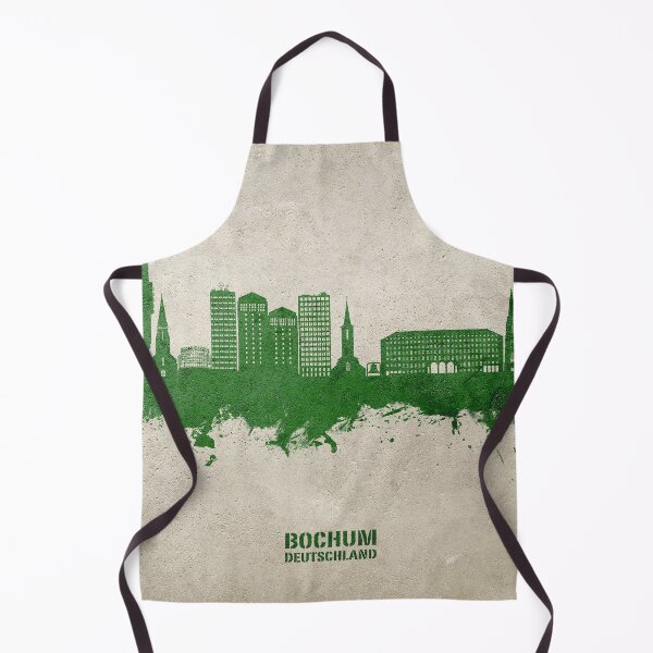 Item preview, Bochum Germany Skyline designed and sold by ArtPrints.