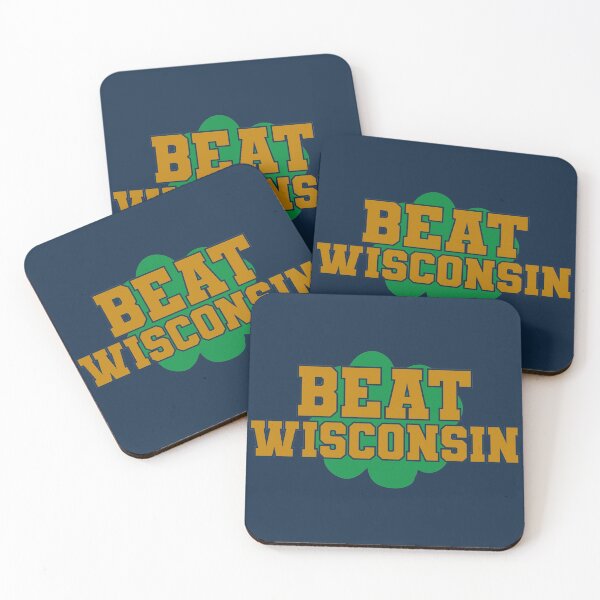 Item preview, Beat Wisconsin // Irish Football designed and sold by SLAG-Creative.