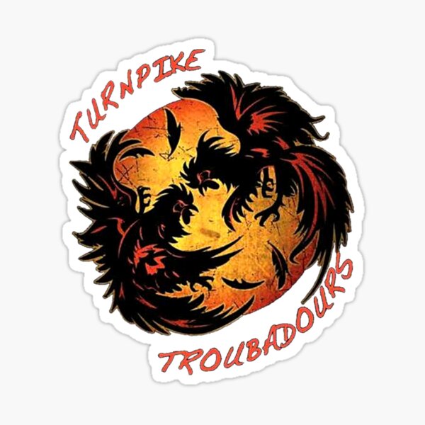 "best album logo country band turnpike troubadours gajiumr" Sticker for