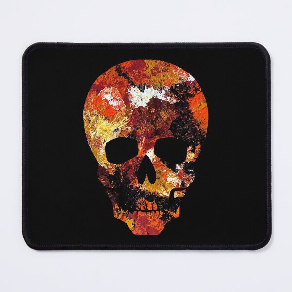 Item preview, The crying volcano abstract skull designed and sold by TitaCris.