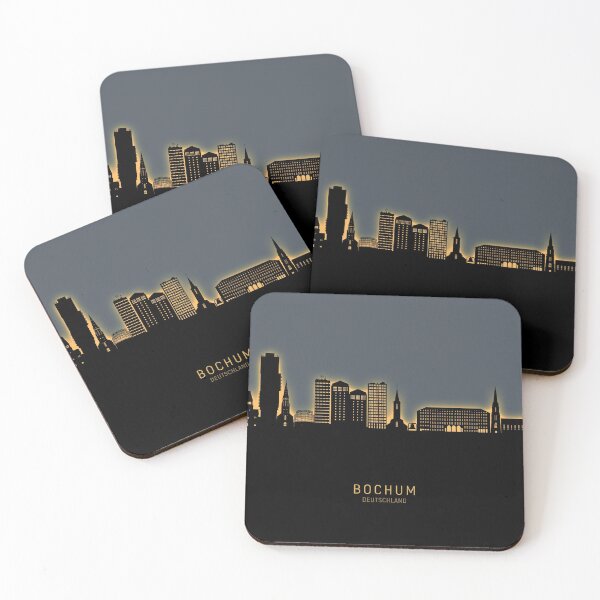Item preview, Bochum Germany Skyline designed and sold by ArtPrints.